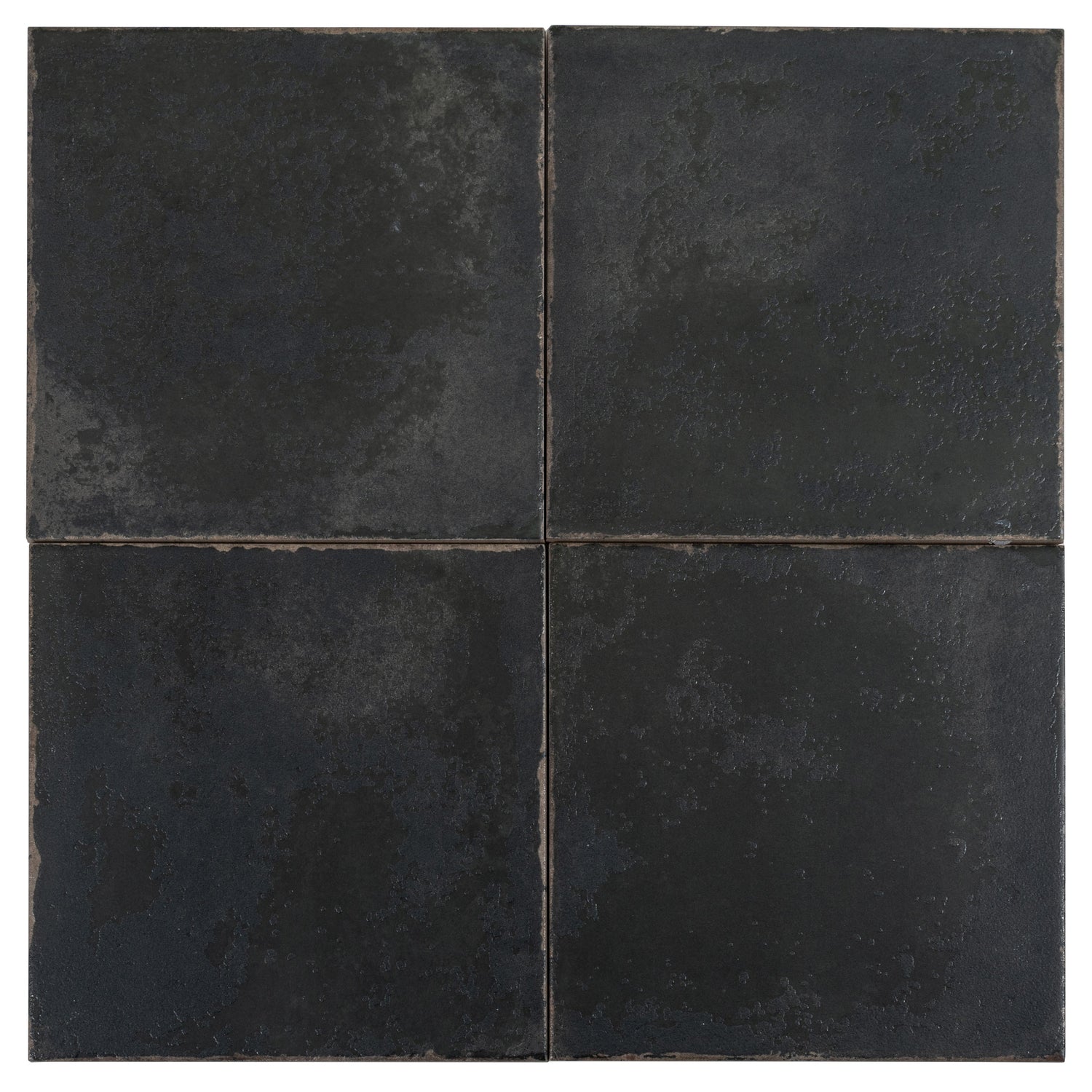 Faenza 8x8 Black Porcelain Square Wall and Floor Tile (15 Pack, 6.46 sq ft/case) - Sample