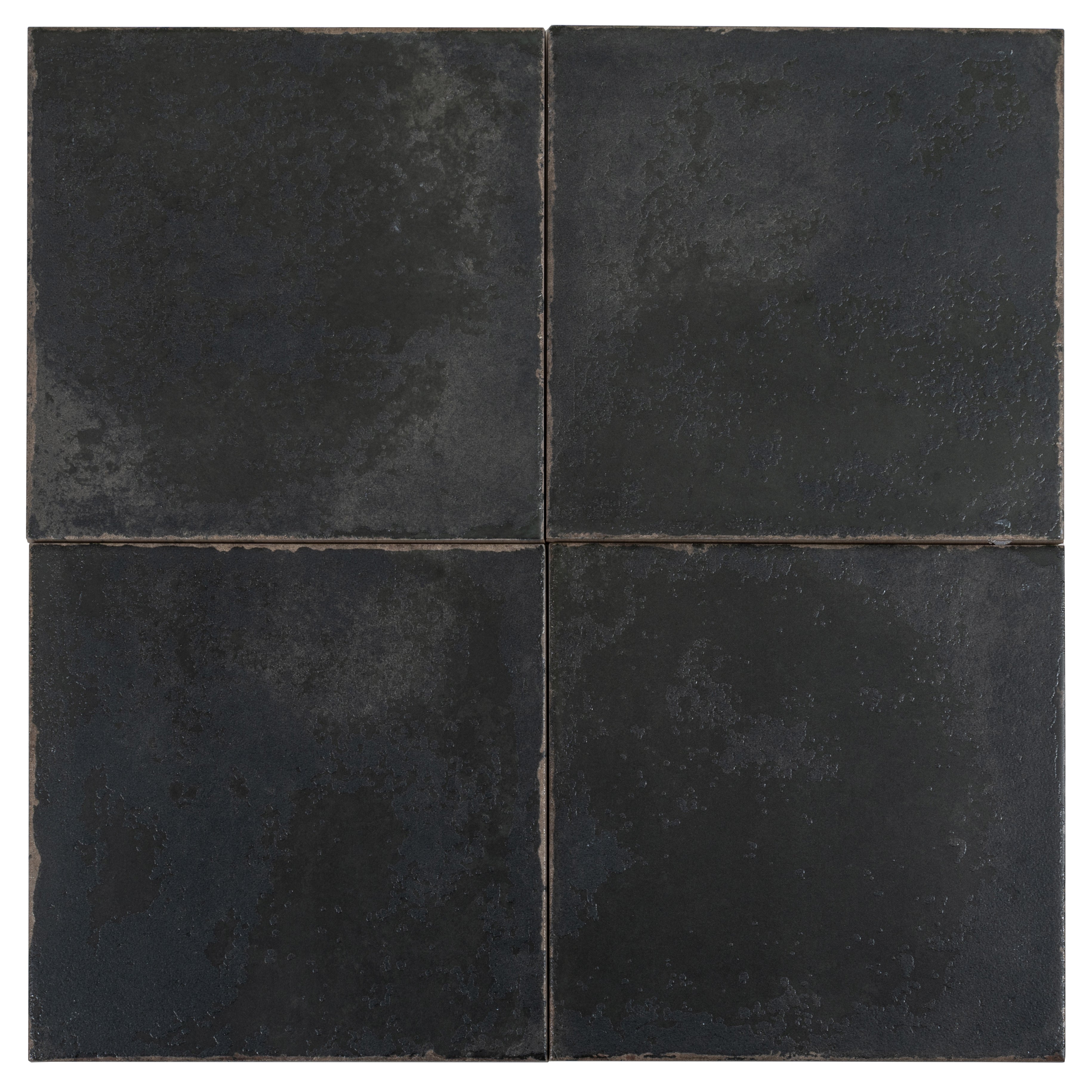 Black 8x8 Matte Square Porcelain Tile (15 pack, 6.46 sq ft/case
