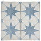 Faenza 8x8 White Weathered Slate Porcelain Square Motif Wall and Floor Tile (15 Pack, 6.46 sq ft/case)