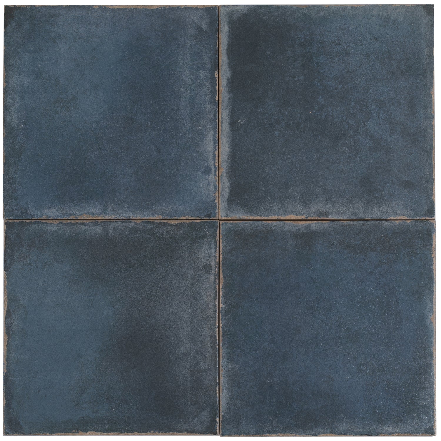 Faenza 8x8 Midnight Navy Porcelain Square Wall and Floor Tile (15 Pack, 6.46 sq ft/case)
