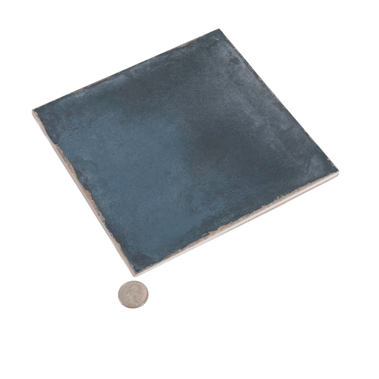 Faenza 8x8 Midnight Navy Porcelain Square Wall and Floor Tile (15 Pack, 6.46 sq ft/case)