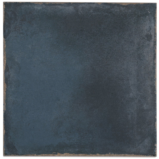 Faenza 8x8 Midnight Navy Porcelain Square Wall and Floor Tile (15 Pack, 6.46 sq ft/case)