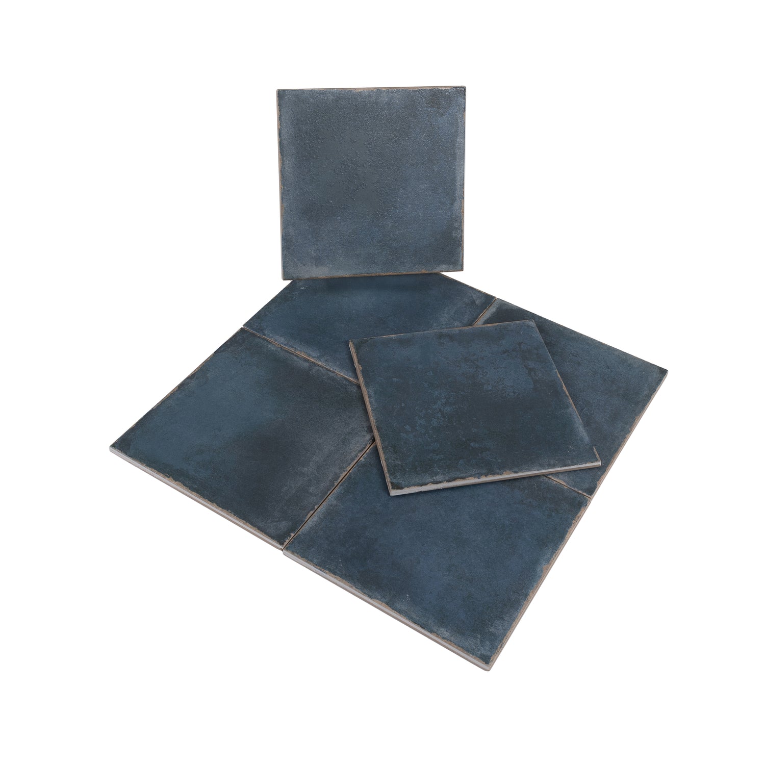 Faenza 8x8 Midnight Navy Porcelain Square Wall and Floor Tile (15 Pack, 6.46 sq ft/case)