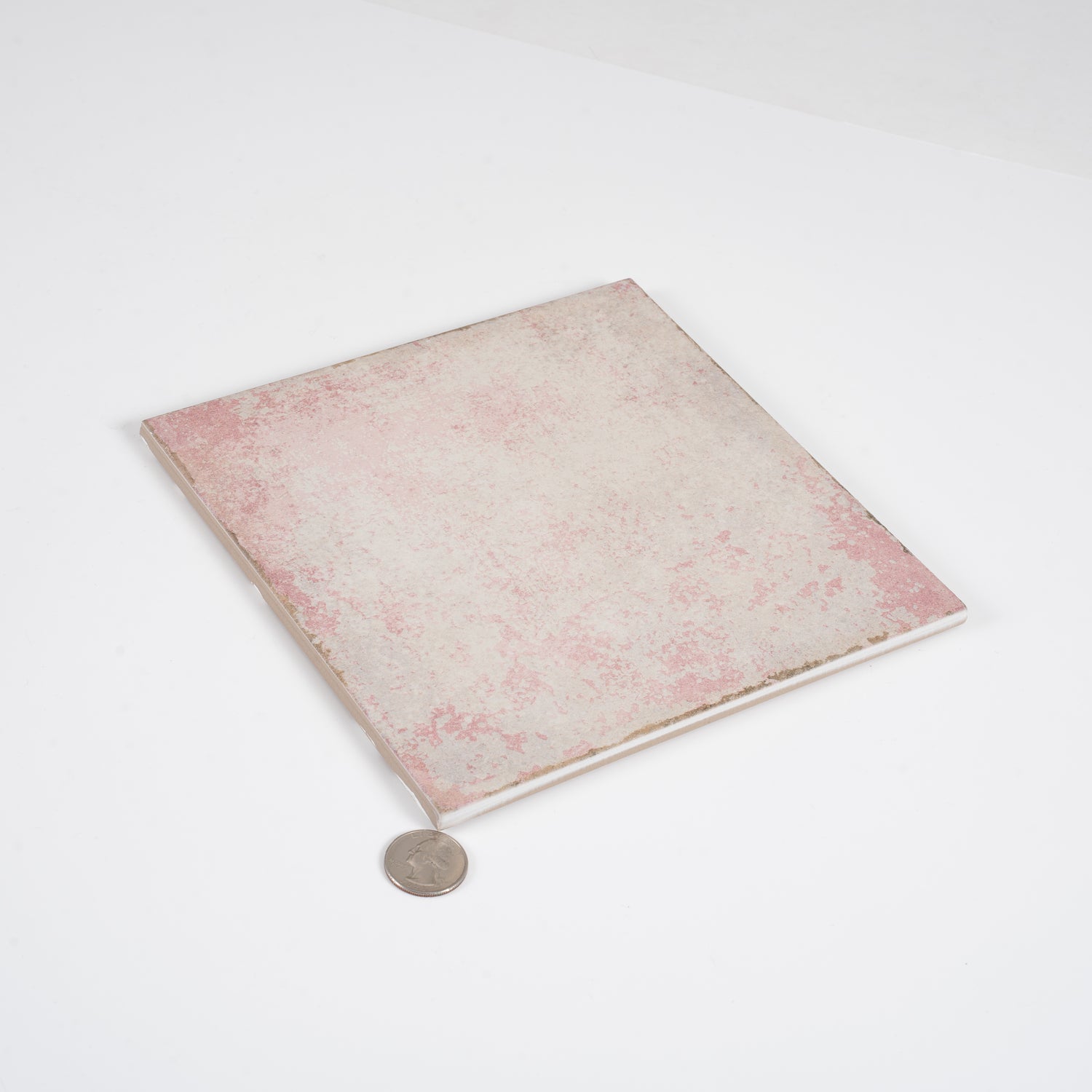 Faenza 8x8 Dusty Pink Porcelain Square Wall and Floor Tile (15 Pack, 6.46 sq ft/case)