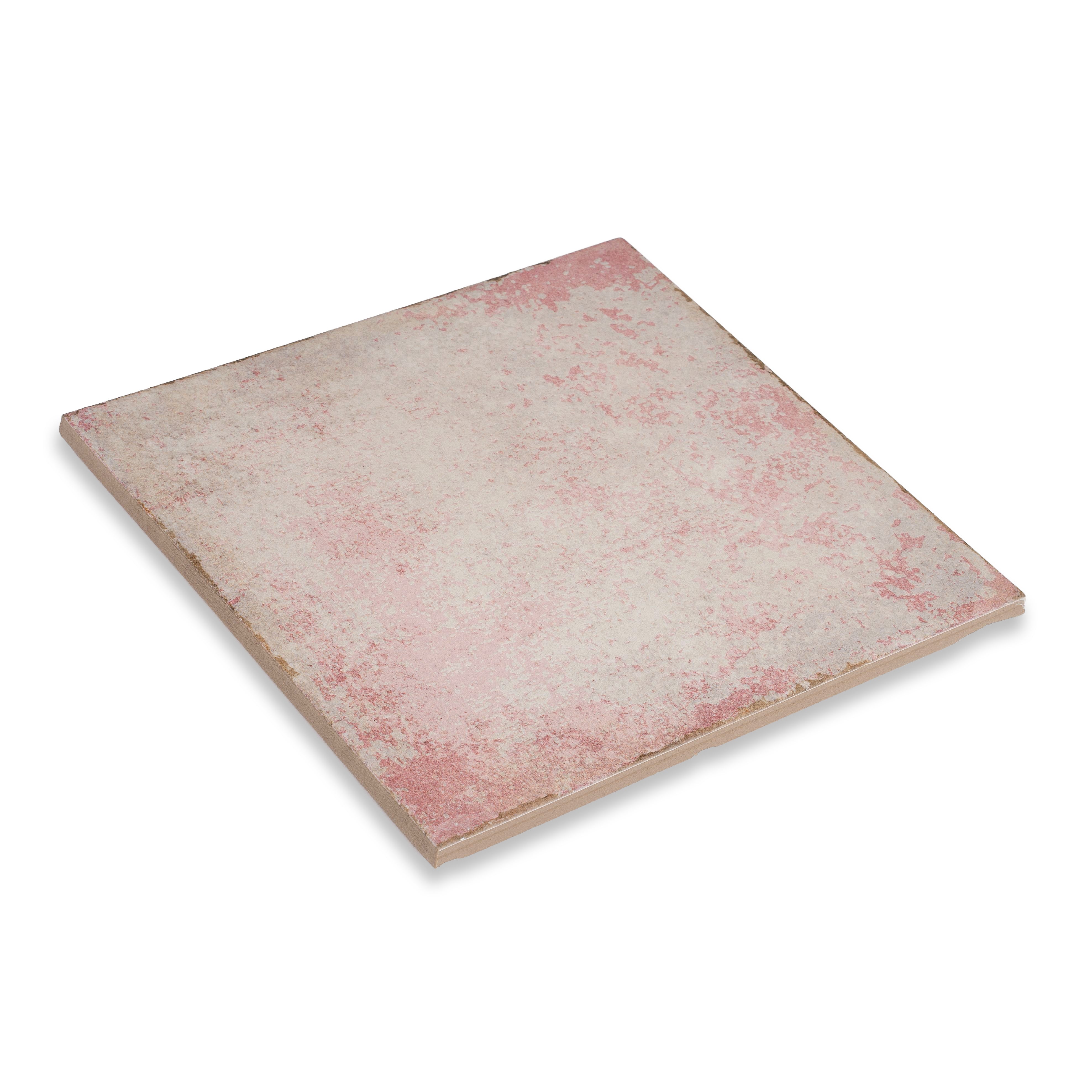 Dusty Pink 8x8 Matte Square Porcelain Tile (15 pack, 6.46 sq ft