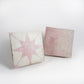 Faenza 8x8 White Pink Porcelain Square Motif Wall and Floor Tile (15 Pack, 6.46 sq ft/case)