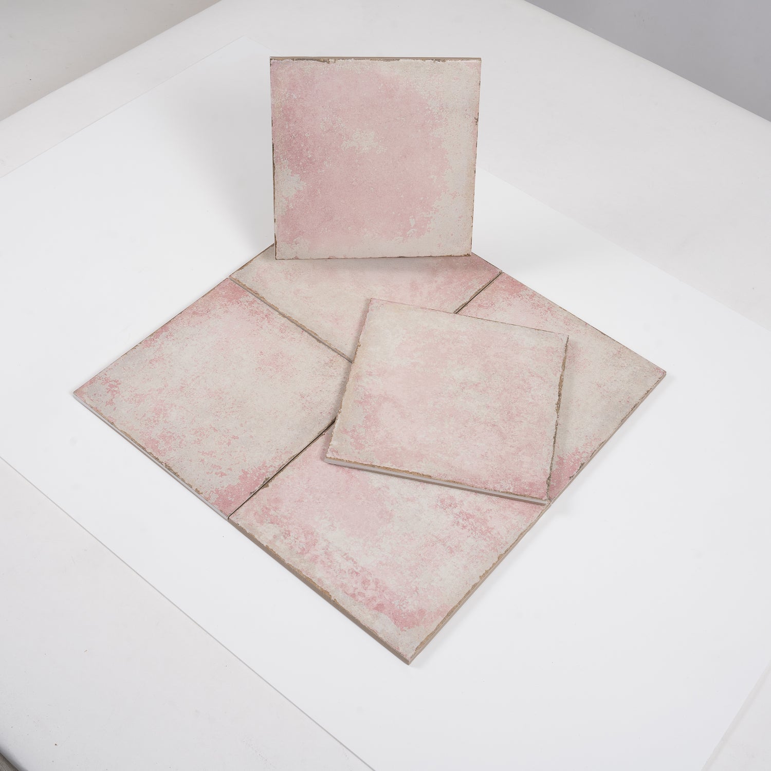 Faenza 8x8 Dusty Pink Porcelain Square Wall and Floor Tile (15 Pack, 6.46 sq ft/case)