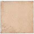 matte terracotta square porcelain tile with natural texture and earthy tones