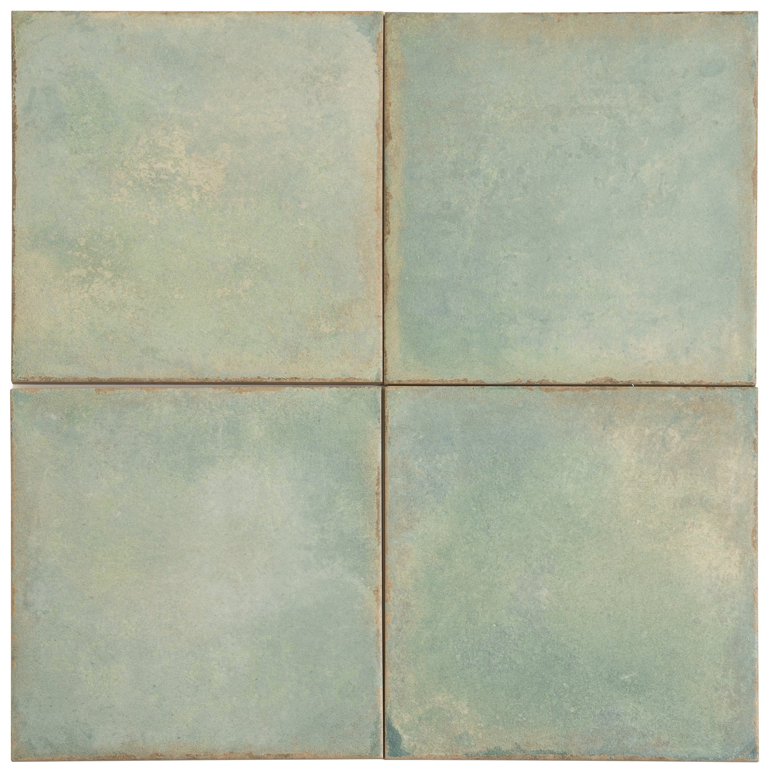 Faenza 8x8 Dusty Sage Green Porcelain Square Wall and Floor Tile (15 Pack, 6.46 sq ft/case)