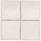 Faenza 8x8 Chalk White Porcelain Square Wall and Floor Tile (15 Pack, 6.46 sq ft/case)