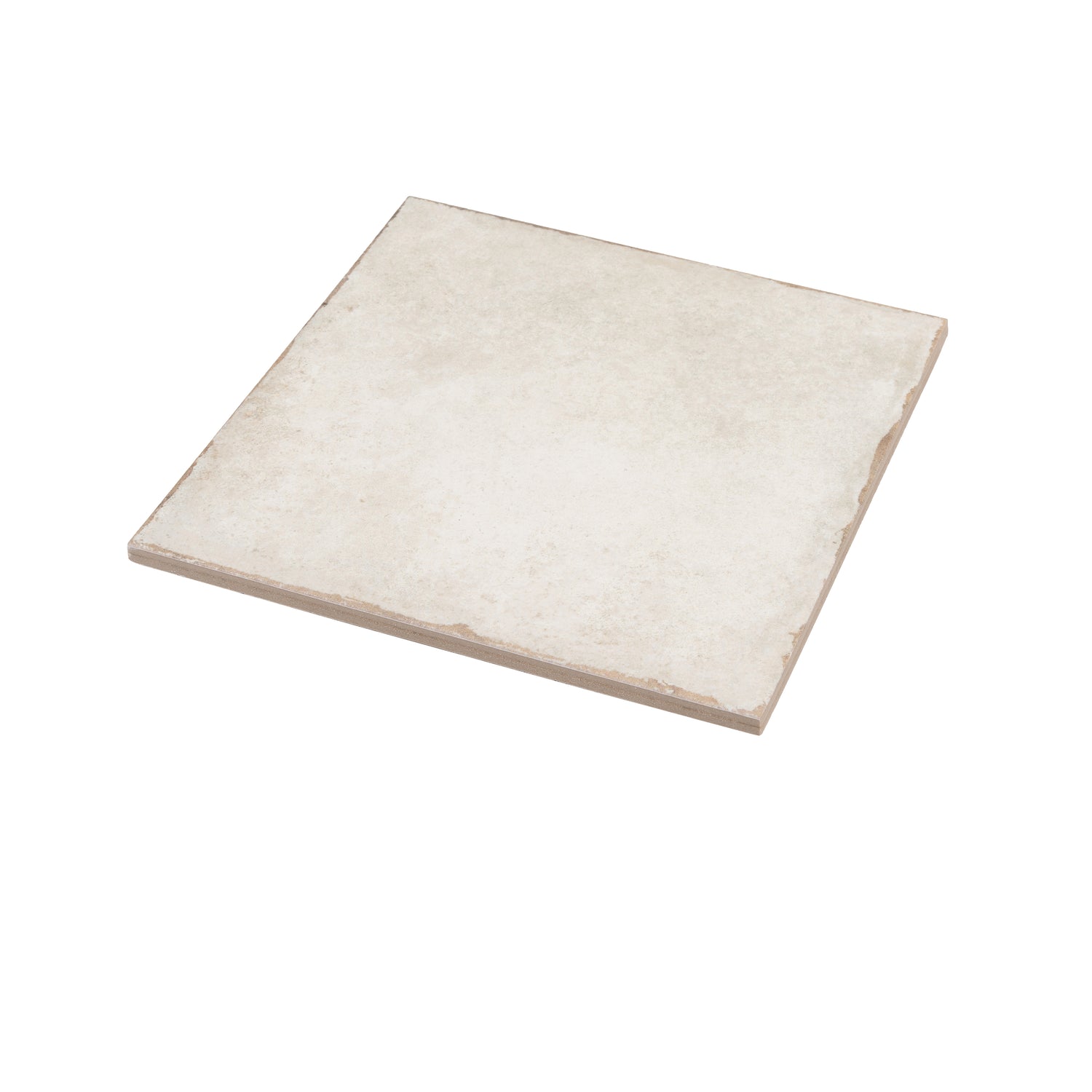 Faenza 8x8 Chalk White Porcelain Square Wall and Floor Tile (15 Pack, 6.46 sq ft/case)