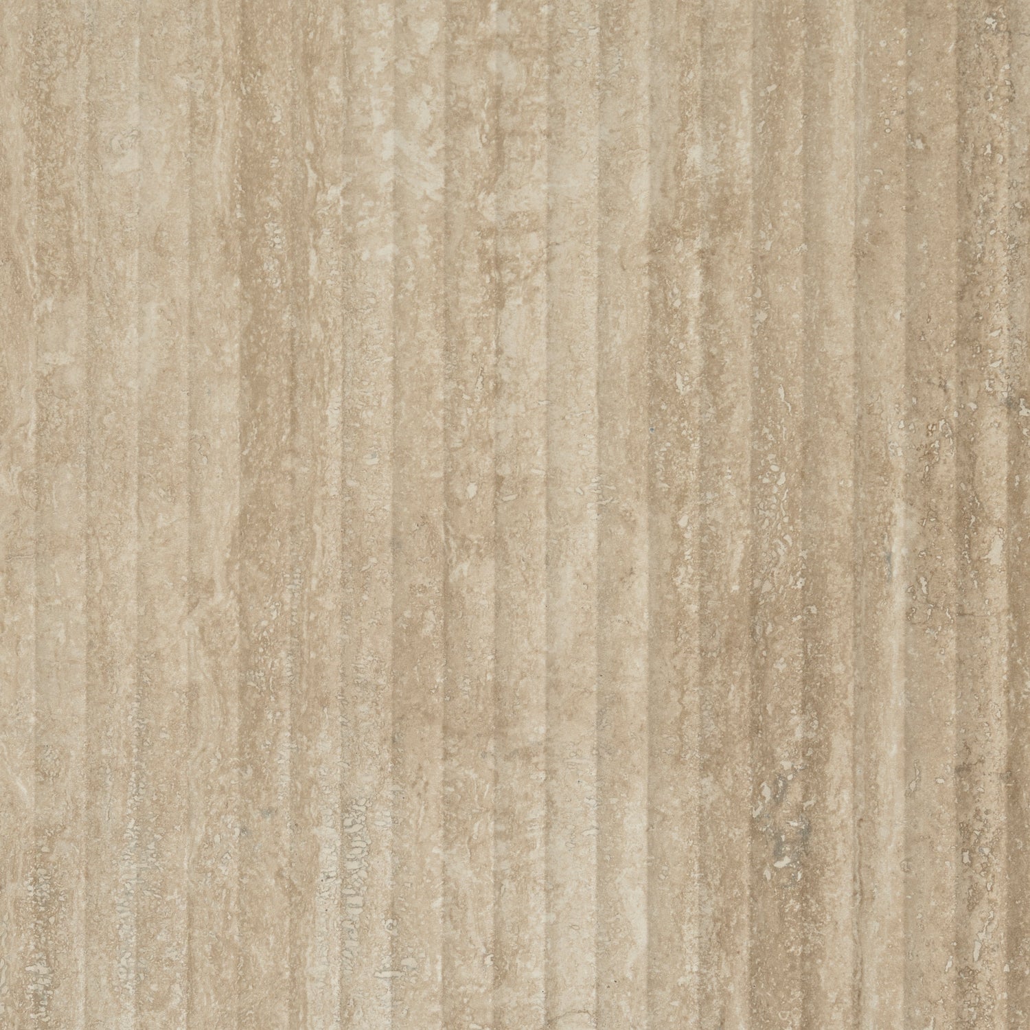 Terrain 24x48 Warm Beige Porcelain Large Format Fluted grooved Wall Tile (2 Pack, 15.55 sq ft/case) - Sample