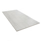White Beige 24x48 Matte Fluted grooved Porcelain Large Tile (2 pack, 15.55 sq ft/case)
