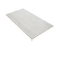 White Beige 24x48 Matte Fluted grooved Porcelain Large Tile (2 pack, 15.55 sq ft/case)