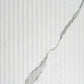 White Gray 24x48 Matte Fluted grooved Porcelain Large Tile (2 pack, 15.55 sq ft/case)