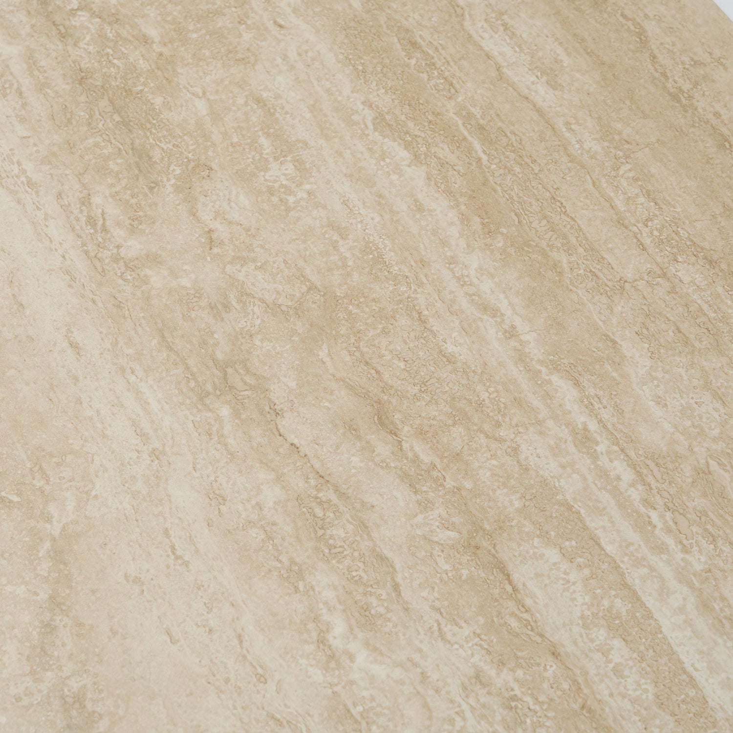Terrain 24x48 Warm Beige Porcelain Large Format Plain Wall and Floor Tile (2 Pack, 15.55 sq ft/case) - Sample