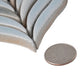 Sample - White and Blue 10x12 in. Glossy Finished Cermaic Mosaic Wall Tile (4.18 sq ft/case, 5 pack)