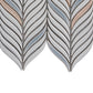 Sample - White 10x12 in. Glossy Finished Cermaic Mosaic Wall Tile (4.18 sq ft/case, 5 pack)