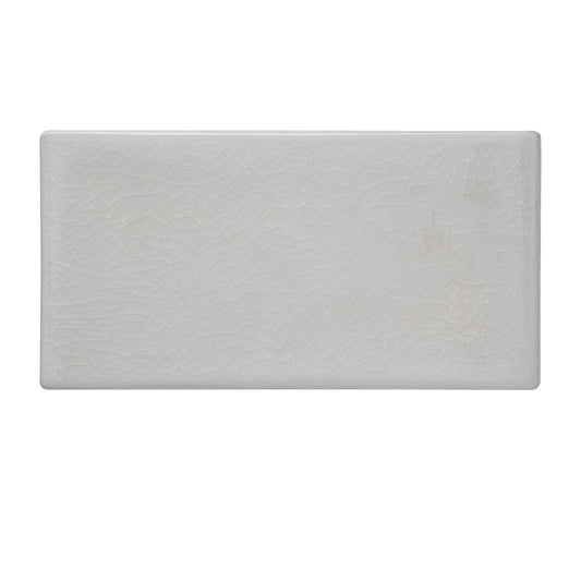 White 3x6 in. Glossy Ceramic Subway Tile (5 sq ft/case, 40 pack)
