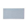 Glossy snow white 3x6 inch ceramic subway tile with subtle crackle finish