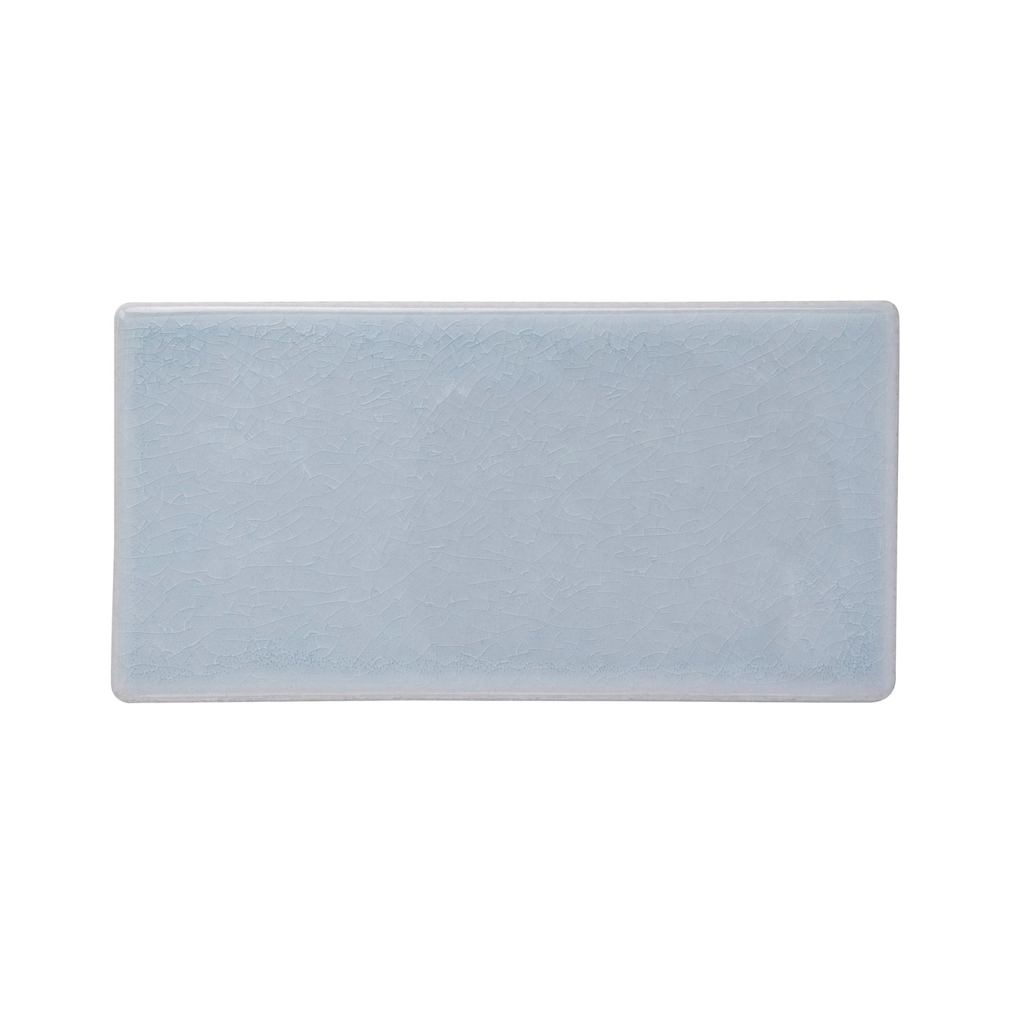 Sample - Snow White 3x6 in. Glossy Ceramic Subway Tile (5 sq ft/case, 40 pack)
