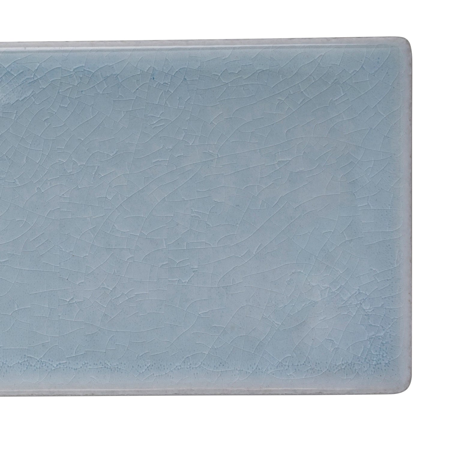 Sample - Snow White 3x6 in. Glossy Ceramic Subway Tile (5 sq ft/case, 40 pack)