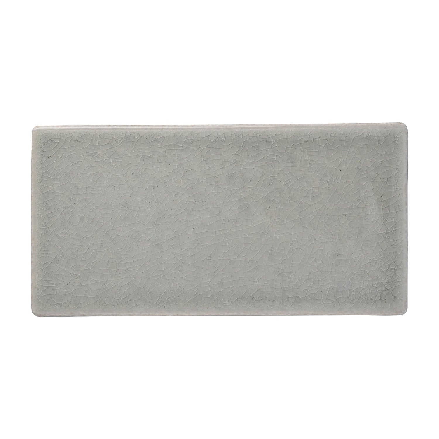 Sample - Slate Blue 3x6 in. Glossy Ceramic Subway Tile (5 sq ft/case, 40 pack)