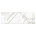 Sample - White Gray 16x48 Matte Ceramic Large Format Tile (3 pack, 15.5 sq ft/case)