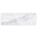 Sample - Light Grey White 16x48 Matte Ceramic Large Format Tile (3 pack, 15.5 sq ft/case)