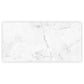 Strata 47.25 in. x 23.6 in. Polished Bright White with Gray Ceramic Large Format Wall and Floor Tile (15.5 sq ft/case) - 2 Pack