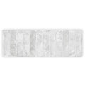 Sample - Soft Gray White 16x48 Matte Ceramic Large Format Tile (3 pack, 15.5 sq ft/case)
