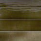 Olive Green 2.6x16 Glossy Ceramic Subway Tile (38 pack, 10.76 sq ft/case) - Sample