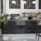 Black 2.6x16 Glossy Ceramic Subway Tile (38 pack, 10.76 sq ft/case) - Sample