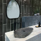 Black 2.6x16 Glossy Ceramic Subway Tile (38 pack, 10.76 sq ft/case) - Sample