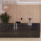 Black 4x4 Glossy Square Ceramic Tile (50 pack, 5.38 sq ft/case) - Sample