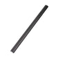 Black 0.5x8 Ceramic Glossy Pencil Tile Trim (10 pack, 0.3 sq ft/case) - Sample