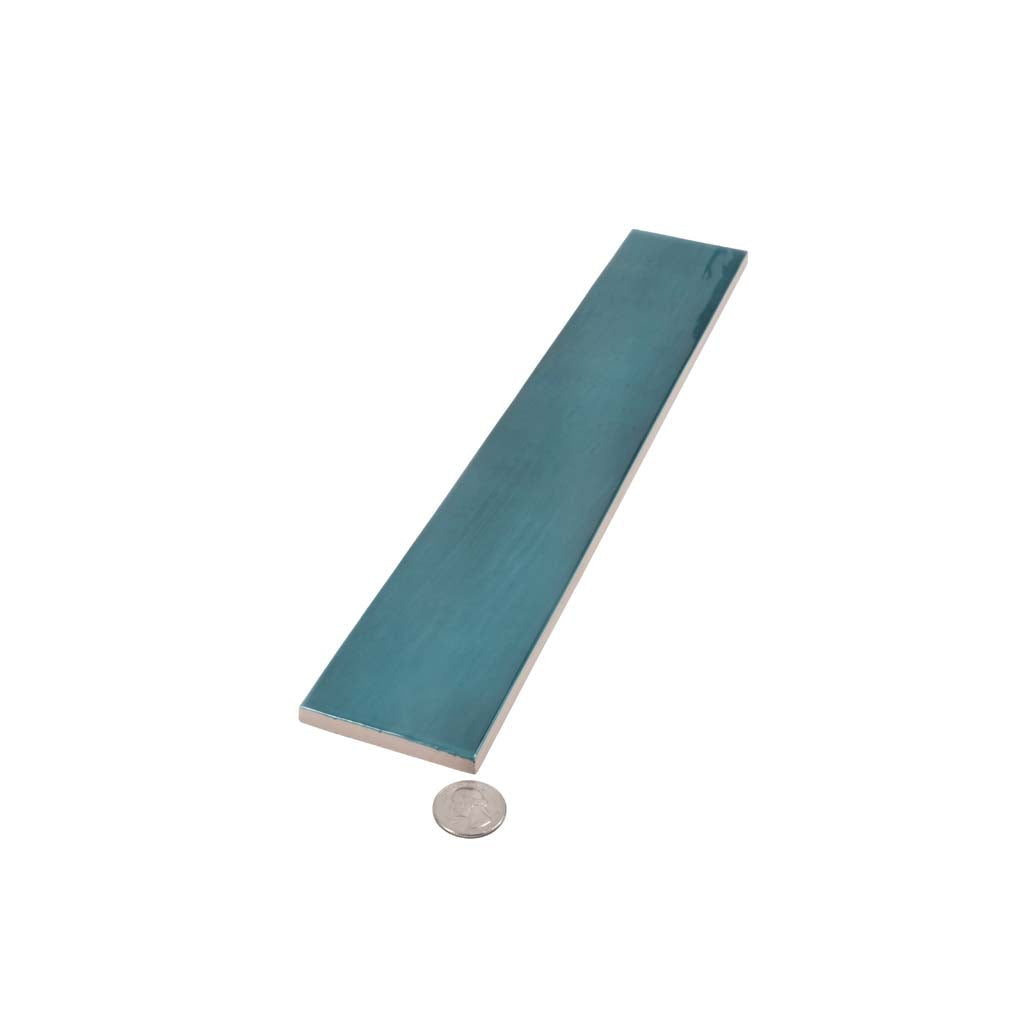 Teal Green 2.6x16 Glossy Ceramic Subway Tile (15 Cases, 161.4 sqft