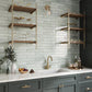 Tea Green 2.6x16 Glossy Ceramic Subway Tile (15 Cases, 161.4 sqft/Pallet)