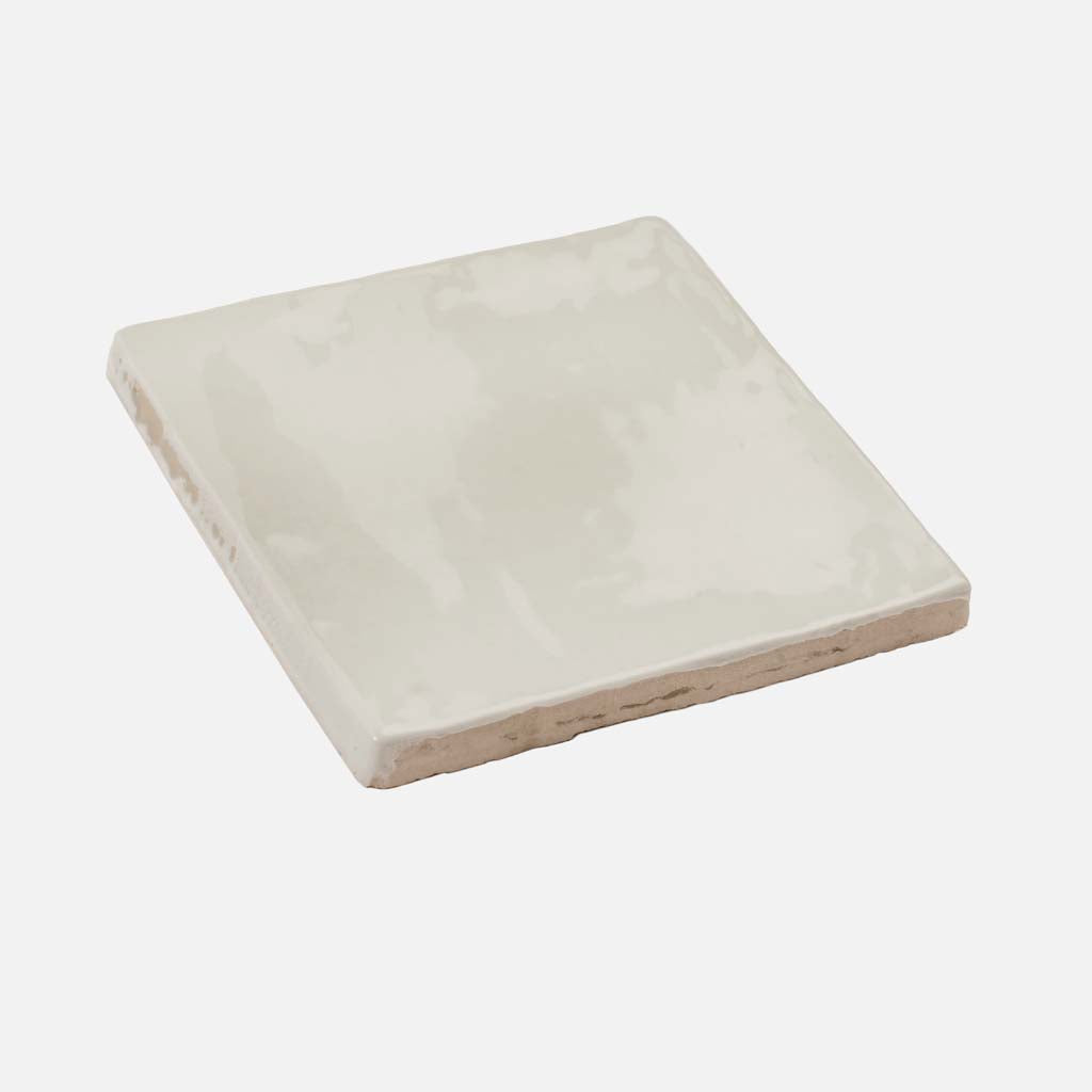 Silken Green Glossy Square Tile