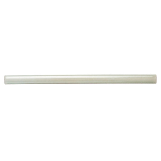 Tea Green 0.5x8 Glossy Ceramic Pencil Tile Trim (10 pack, 0.3 sq ft/case) - Sample