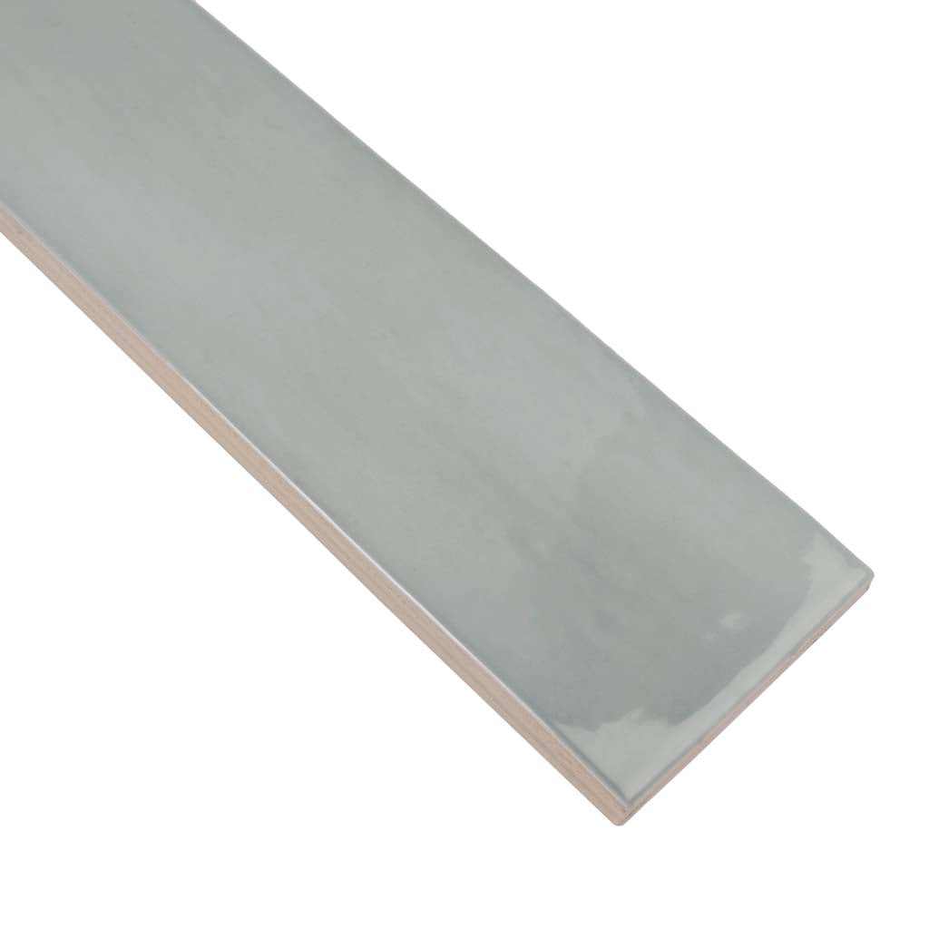 Benjamin Moore Smoke 2.6x16 Glossy Ceramic Subway Tile (38 pack, 10.76 sq ft/case) - Sample