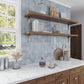 Benjamin Moore Smoke 4x4 Glossy Square Ceramic Tile (50 pack, 5.38 sq ft/case) - Sample
