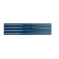 10 pack Silken 0.5 in. x 7.9 in. Glossy Blue Ceramic Pencil Tile Trims (0.3 sq ft/case) - Sample