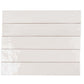 3x16 Silken White Glossy Ceramic Tile