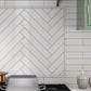 Ivory White 2.6x16 Glossy Ceramic Subway Tile (38 pack, 10.76 sq ft/case)