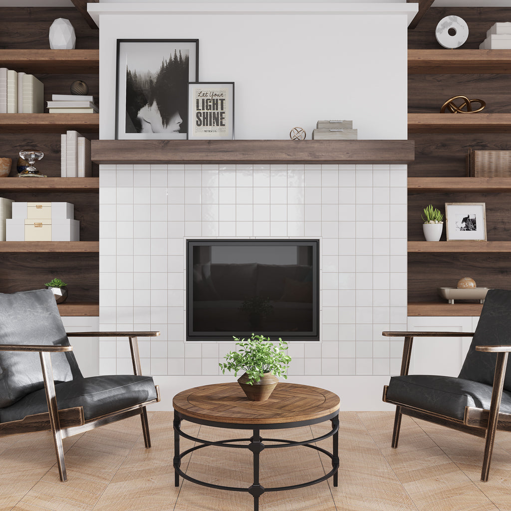 Silken White Tile