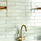 Tea Green 2.6x16 Glossy Ceramic Subway Tile (15 Cases, 161.4 sqft/Pallet)