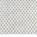 Sample - Eastern White, Bardiglio 11x11 Polished Octagon Marble Mosaic Tile (5 pack, 4.51 sq ft/case)