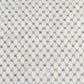 White 11x11 Polished Octagon Marble Mosaic Tile (5 pack, 4.51 sq ft/case) - Sample
