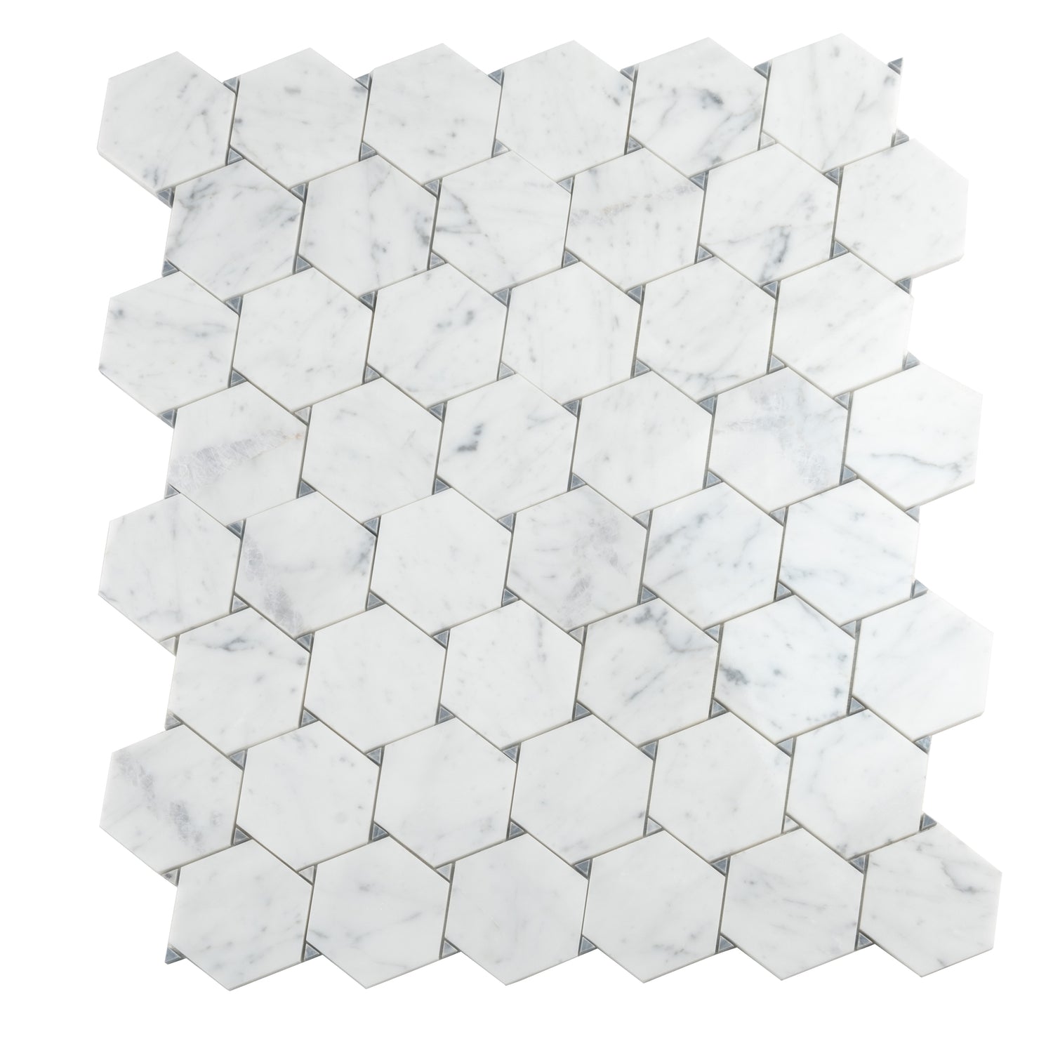 Hexagon Marble Vanity Tile